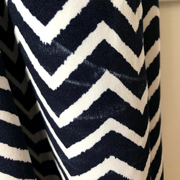 Talbots Chevron Dress - Picture 4 of 5